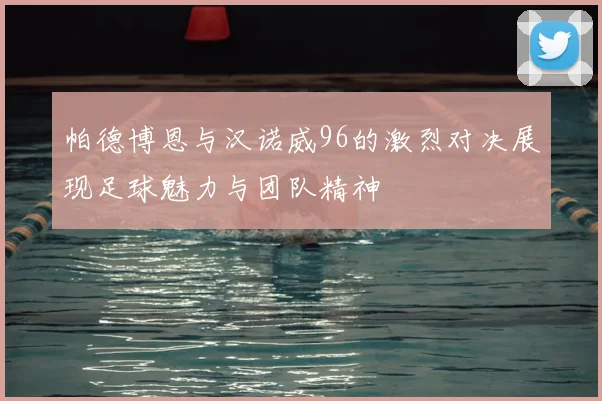 帕德博恩与汉诺威96的激烈对决展现足球魅力与团队精神