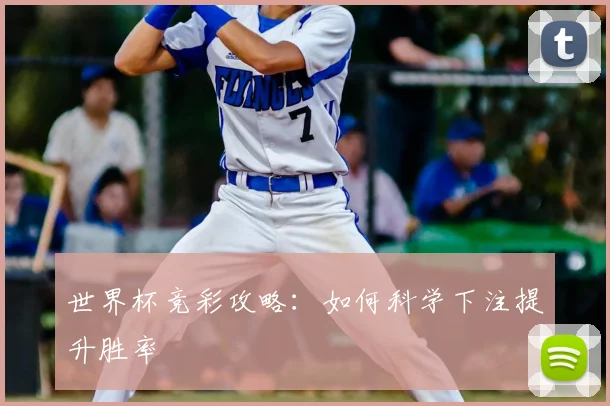 世界杯竞彩攻略:如何科学下注提升胜率