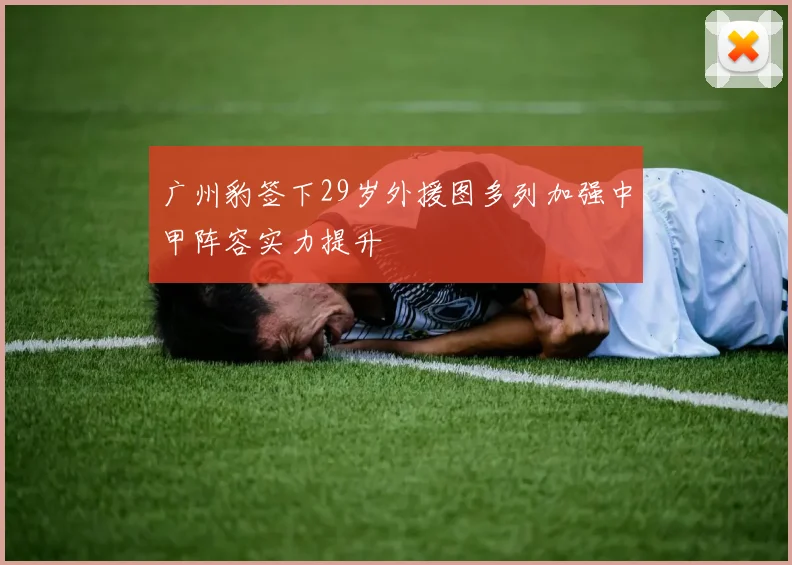 广州豹签下29岁外援图多列加强中甲阵容实力提升